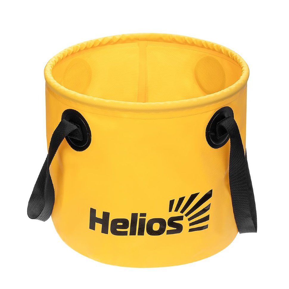 Ведро складное Helios 15л ПВХ (HS-VS-PVC-15L) , 